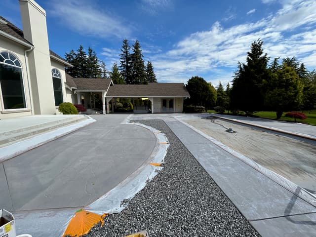 Concrete resurfacing project
